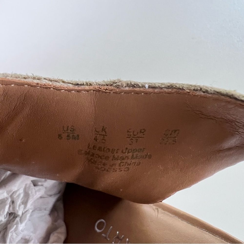 Franco Sarto Booties Boots Ankle Suede Leather Tan 6.5  New - Picture 4 of 8